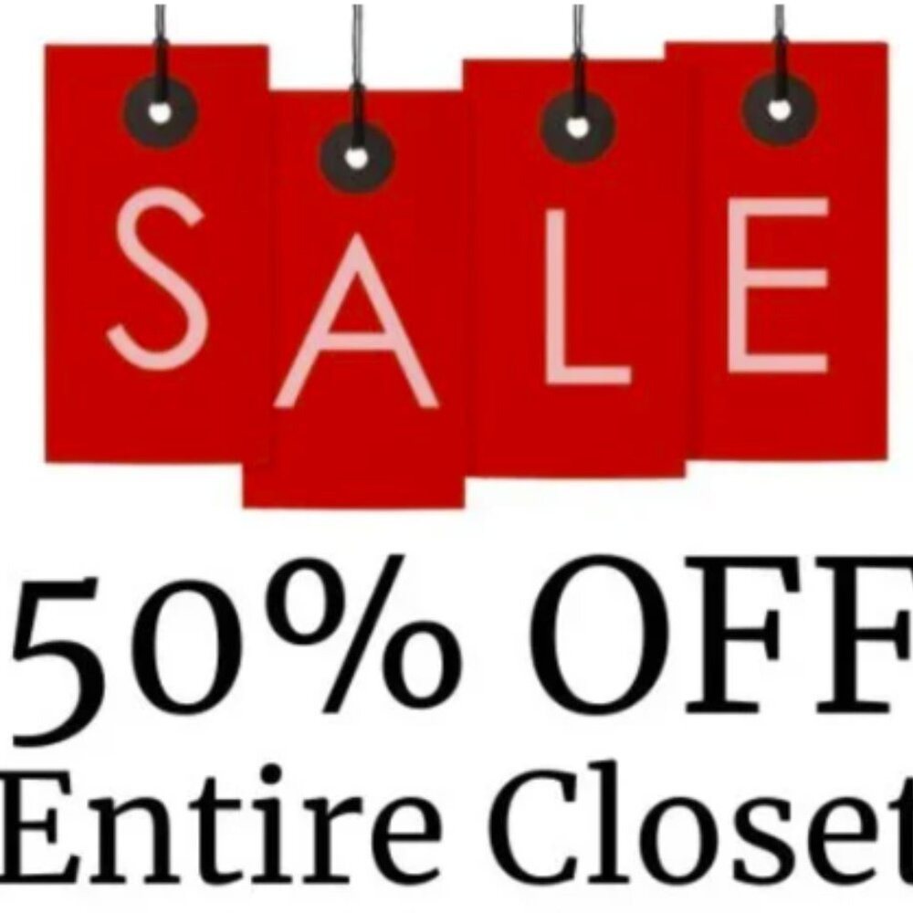 50% off All Items